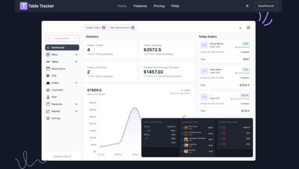 Table Tracker – Smart Restaurant POS & Table Management System